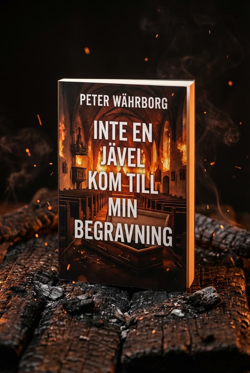 Bokomslag: Inte en jävel kom till min begravning av Peter Währborg